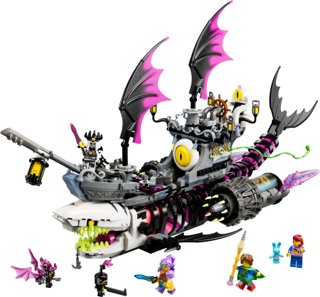 71469 LEGO® DREAMZzz™ Košmariškas ryklių laivas 71469