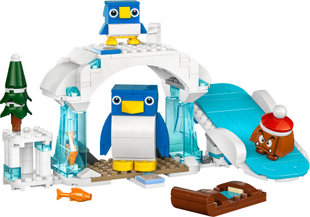 71430 LEGO®  Super Mario Penguin Šeima Nuotykiai Ant Sniego – Papildomas Rinkinys 