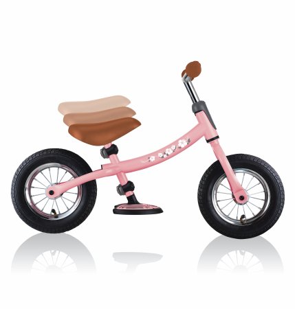 GLOBBER balansinis dviratis Go Bike Air, pastelinė rožinė, 615-210 615-210