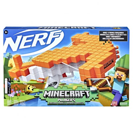 NERF arbaletas Minecraft Pillagers, F4415EU4 F4415EU4