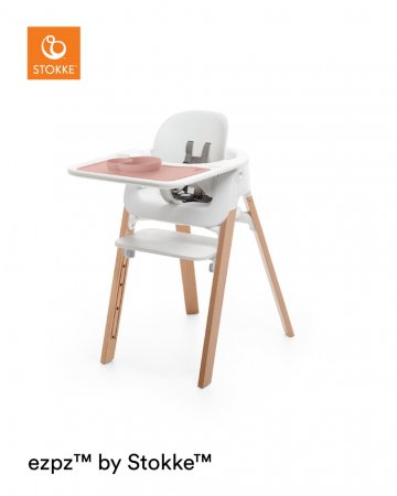 STOKKE padekliukas maitinimo kėdutei EZPZ by Stokke, rožinis, 539002 539002