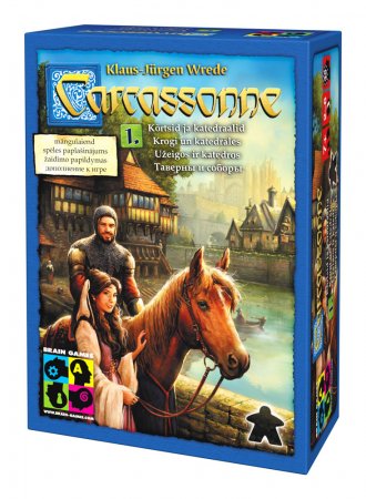 BRAIN GAMES Carcassonne 1 papildymas: užeigos ir katedros, BRG#CCE1 BRG#CCE1