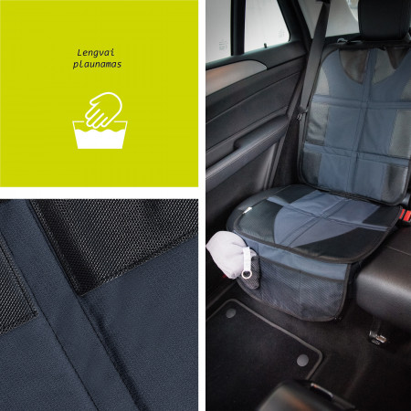 HAUCK automobilio sėdynės apsauga Sit on Me Deluxe Black 61802-8 618028