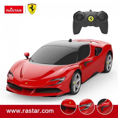 RASTAR valdomas automodelis R/C 1:24 Ferrari SF90 Stradale, 97600 97600