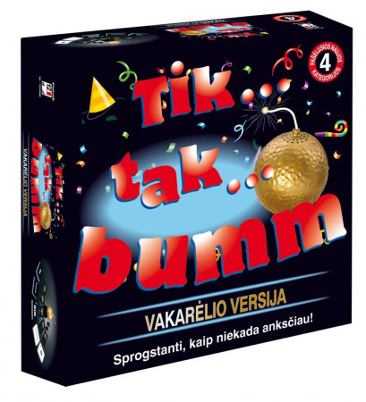 PIATNIK žaidimas "Tik-tak bumm party" (LT), 722998 722998