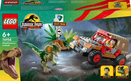 76958 LEGO® Jurassic World™ Dilofozauro pasala? 76958