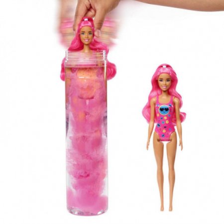 BARBIE Color Reveal lėlė Barbie, neoninių dažų serija, asort., HCC67 HCC67