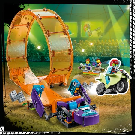 60338 LEGO® City Stunt Šimpanzės smūgių kaskadinė kilpa 60338
