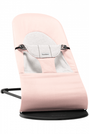 BABYBJÖRN gultukas BALANCE SOFT cotton/jersey, light pink/gray, 005189A 005189A