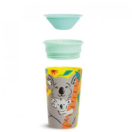 MUNCHKIN  mokomasis puodelis, koala, Miracle 360 Wildlove,  6mėn+, 266 ml, 05183401 5183401