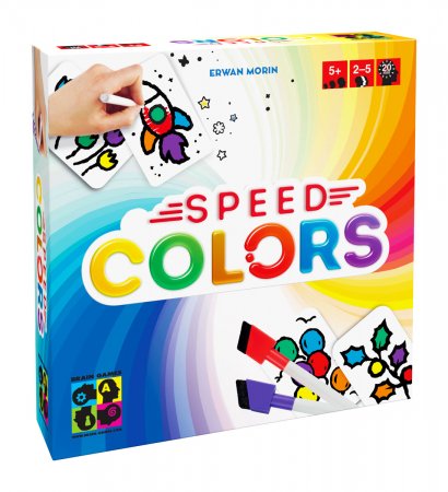 BRAIN GAMES kortų žaidimas Speed Colors (LT,LV,EE), BRG#SPCOL BRG#SPCOL