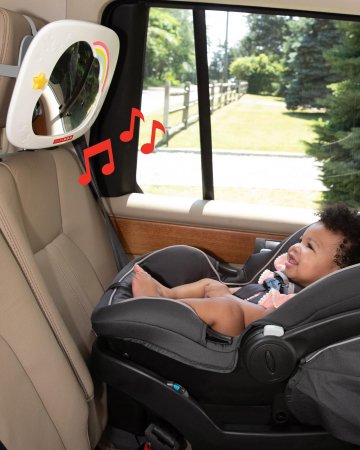 SKIP HOP veidrodėlis vaiko stebėjimui automobilyje SILVER LINING CLOUD ENTERTAINMENT, 9J600510 9J600510