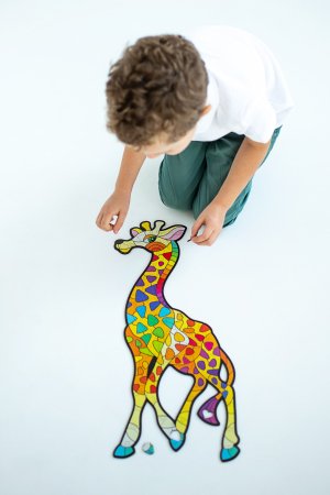 KIDS DO medinė dėlionė Žirafa, 62d., AP3113 