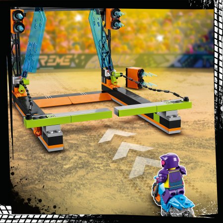 60340 LEGO® City Stunt Kaskadininkų iššūkis su kardais 60340