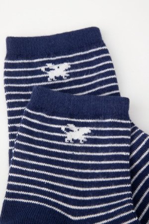 COCCODRILLO kojinės SOCKS BOY, tamsiai mėlynos, WC4382204SOB-015-030,   