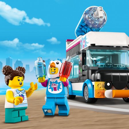60384 LEGO® City Kioskelis ant ratų „Pingvinas“ 60384