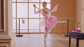 BAMBOLINA lėlė-balerina Molly Dance With Me, groja 3 klasikines dainas, BD1921 BD1921