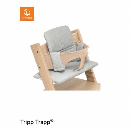 STOKKE maitinimo kėdutės paminkštinimas TRIPP TRAPP, nordic grey, 100366 100366