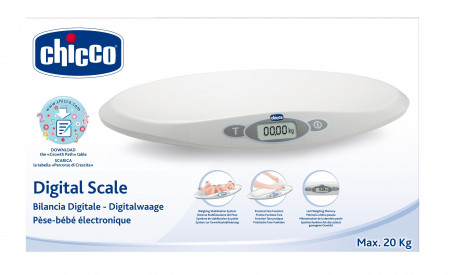 CHICCO elektroninės svarstyklės Digital Baby Scale 00005577000000