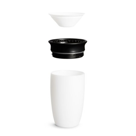 MUNCHKIN mokymosi puodelis, Black and White, Mixed Case, 12 mėn.+, 296 ml, 90314 