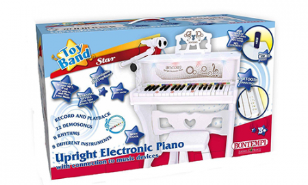 BONTEMPI elektroninis pianinas su mikrofonu, 10 8000 10 8000
