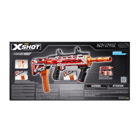 X-SHOT žaislinis šautuvas Skins Pro, 1 serija Sinister, asort., 36600 