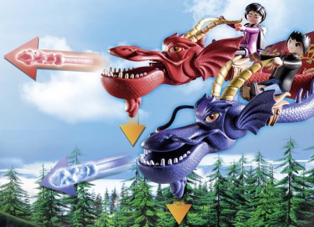 PLAYMOBIL DRAGONS THE NINE REALMS Wu & Wei, 71080 71080