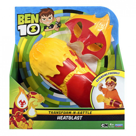 BEN10 ginklas ir kaukė Heatblast, 76976 76976