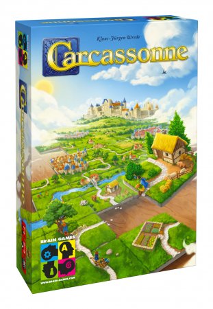 BRAIN GAMES žaidimas Carcassonne Baltic, BRG#CC/BRG#CCB BRG#CC/BRG#CCB