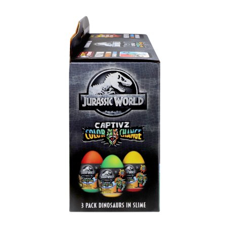 CAPTIVZ rinkinys su slaimu ir dinozaurų figurėlėm Jurassic Color Change, 3vnt., 505 