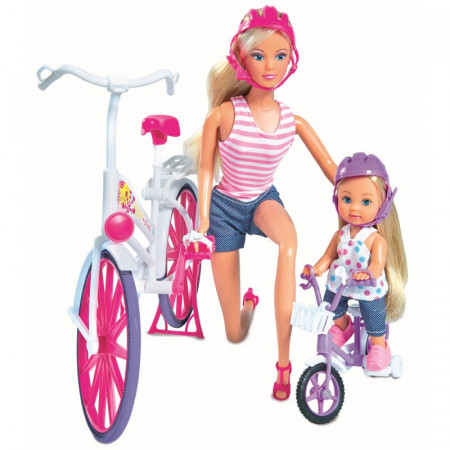 STEFFI LOVE lėlė su dviračiu Bike Ride, 105733045 105733045