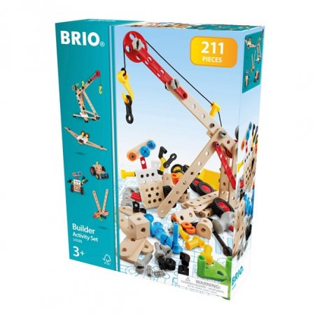 BRIO statybininko rinkinys Activity Builders 34588 34588
