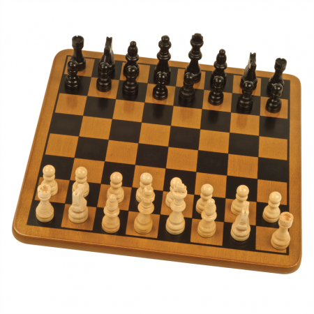 SPINMASTER GAMES žaidimas Mediniai šachmatai, 6033302 
