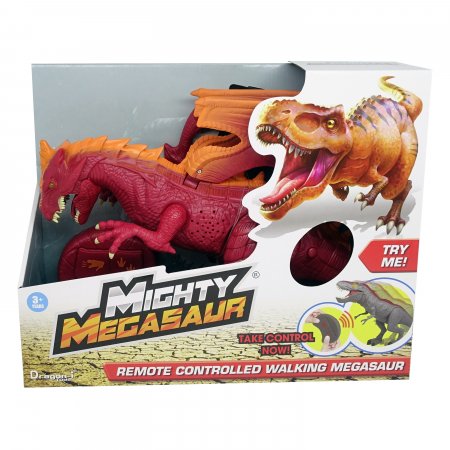 MEGASAUR MIGHTY I/R vaikštantis dinozauras Dragon, 80082 80082