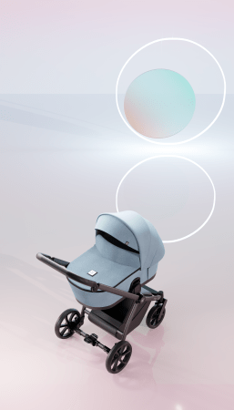 TUTIS universalus vežimėlis MIO PLUS 2/1, turquoise, 1252243 1252243