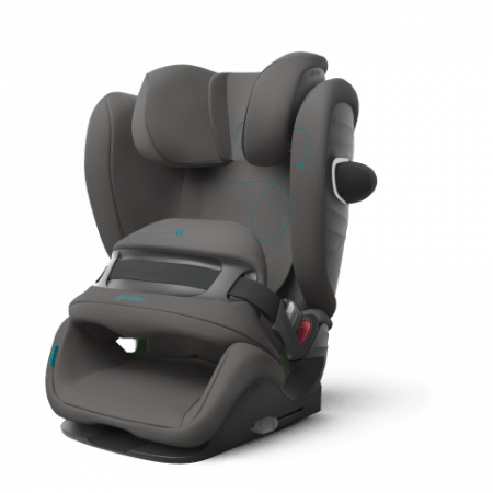 CYBEX automobilinė kėdutė PALLAS G I-SIZE, Soho Grey | mid grey, 521000507 521000507