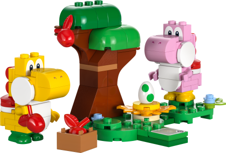 71428 LEGO®  Super Mario Yoshi Kiaušinis Miške – Papildomas Rinkinys 