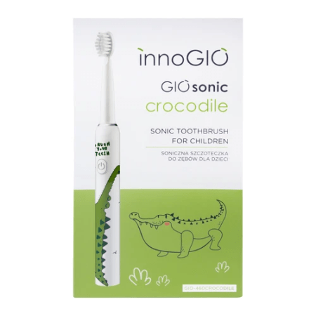 INNOGIO dantų šepetėlis, Crocodile Sonic GIOsonic, GIO-460CROCODILE 