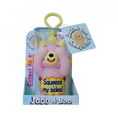 JABBER BALL Interaktyvus žaisliukas "Jabb-A-Boo" rožinė katytė, JB-17041 JB-17041