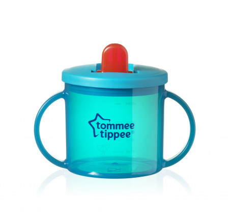 TOMMEE TIPPEE puodelis FIRST CUP, 4 mėn.+, 190 ml, 43111055 43111055