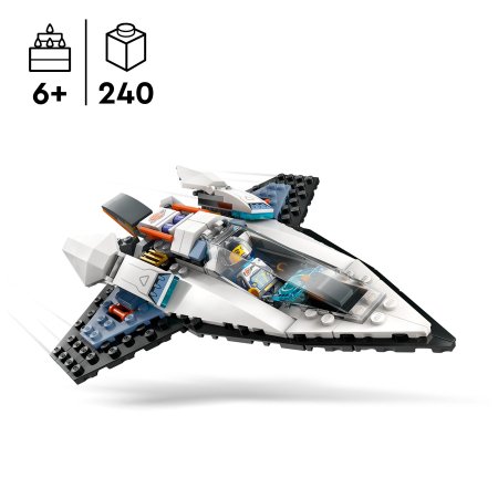 60430 LEGO® City Tarpgalaktinis Erdvėlaivis 
