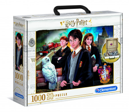 CLEMENTONI Dėlionė Harry Potter Brief Case 1000pcs., 61882 61882