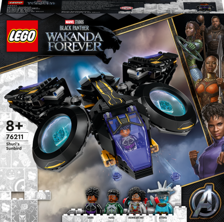 76211 LEGO® Marvel Super Heroes Šuri Sunbird 76211