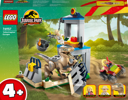 76957 LEGO® Jurassic World™ Velociraptoriaus pabėgimas 76957