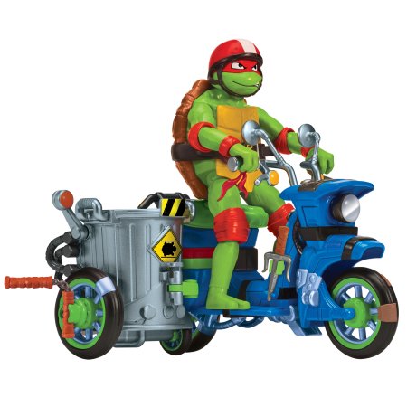 TMNT motociklas su figūrėle Raphael, 83432 83432
