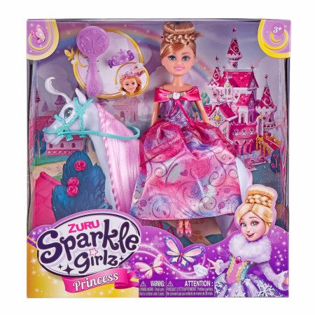 SPARKLE GIRLZ lėlės žaidimų rinkinys su arkliu Princess, 10057 10057