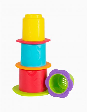 PLAYGRO vonios žaislas Nest Cups, 187253 187253