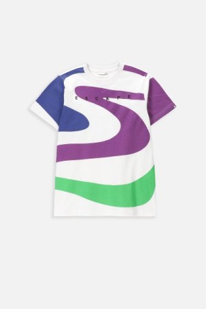 COCCODRILLO marškinėliai trumpomis rankovėmis GAMER BOY JUNIOR, multicoloured, WC4143203GBJ-022- 