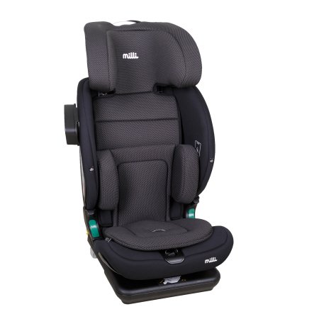 MILLI automobilinė kėdutė STAGE FIX 76-150 CM I-SIZE, black, VTN35 VTN35black