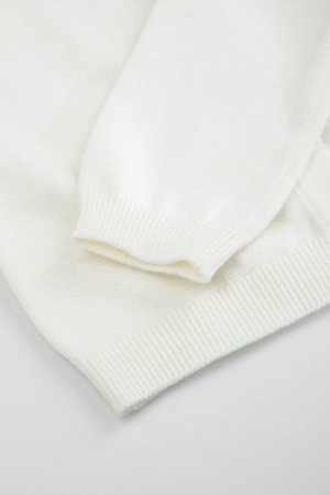 COCCODRILLO susegamas megztinis ELEGANT BABY GIRL, baltas, WC3172201EBG-001 WC3172201EBG-001-092
